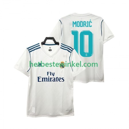 Real Madrid Modrić 10 2017 Voetbalshirts Retro Thuis